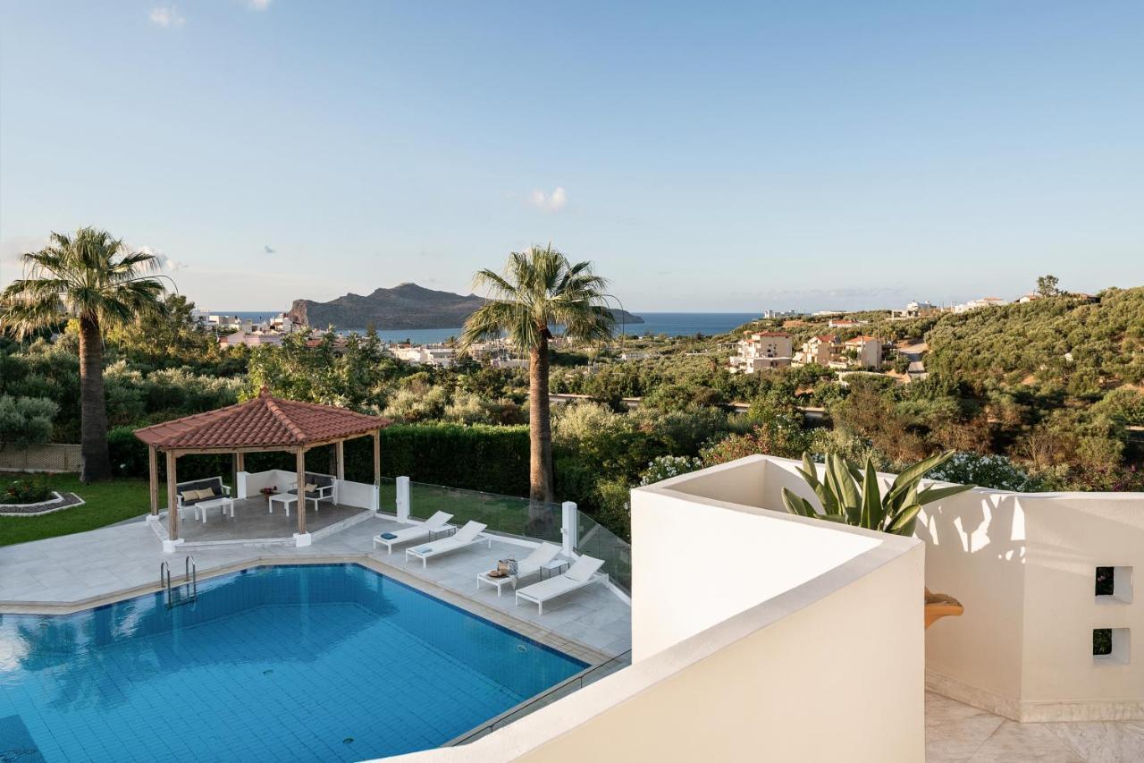 Villa Life Agia Marina Buitenkant foto