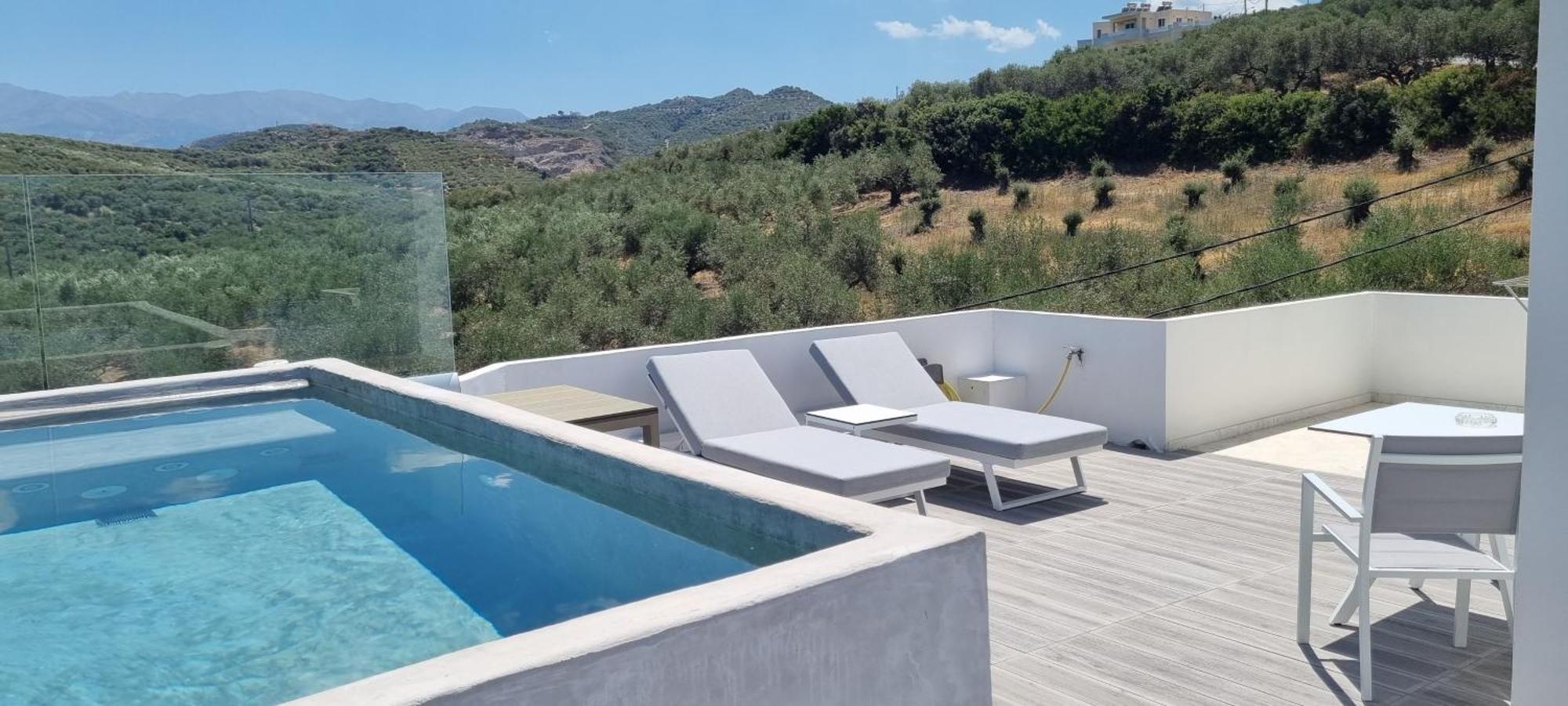 Villa Life Agia Marina Buitenkant foto