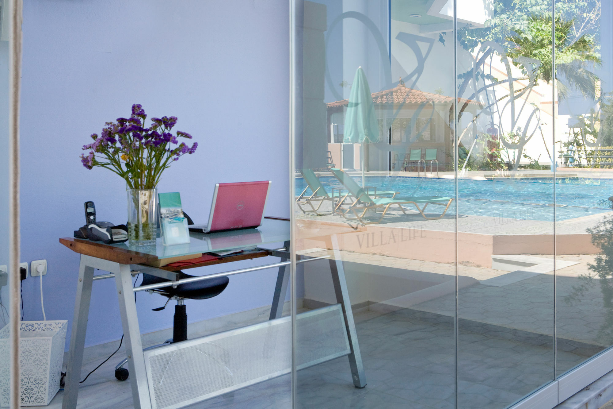 Villa Life Agia Marina Buitenkant foto